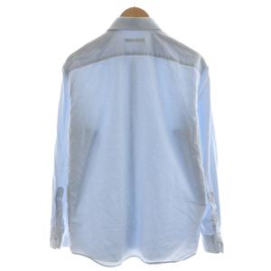 グッチ GUCCI シャツ 長袖 コットン 41/16 水色 ライトブルー /AN10 メンズ