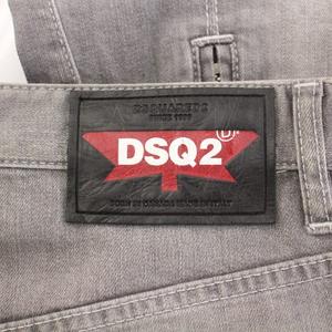 ディースクエアード DSQUARED2 LEATHER BIKER JEAN ライダーバイカー 
