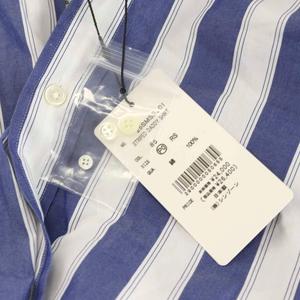 未使用品 シンゾーン Shinzone ストライプダディシャツ STRIPED DADDY  