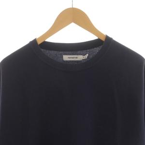 ノンネイティブ nonnative CLERK S/S TEE COTTON PIQUE OVERDYED Tシャツ カットソー 半袖 1 紺 ネイビー NN-C4229 /AN30 メンズ