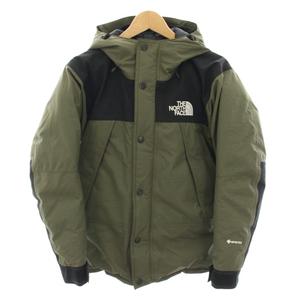 ザノースフェイス THE NORTH FACE マウンテンダウンジャケット MOUNTAIN DOWN JACKET ダウンジャケット アウター フード XS カーキ 黒 ブラック ND91930 /YT メンズ