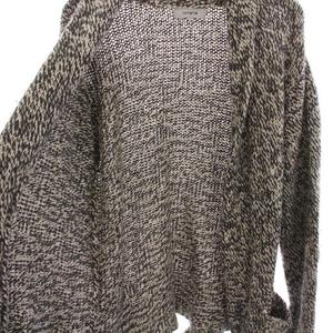 ノンネイティブ nonnative カーディガン ニット 羽織り 長袖 0 グレー 白 NN-K2009 /YM メンズ