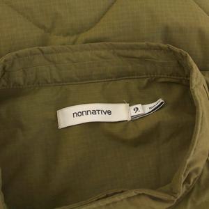 ノンネイティブ nonnative キルティングジャケット 中綿 アウター 2 カーキ NN-JU3011 /YM メンズ