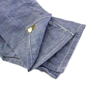 【中古】ビズビム VISVIM NORAGI CHAMBRAY ノラギ シャンブレー シャツジャケット 1 青 0117205007006 /KH キッズ ビズビム VISVIM NORAGI CHAMBRAY ノラギ シャンブレー シャツ