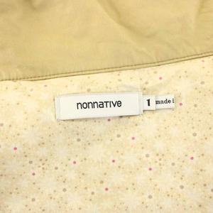 ノンネイティブ nonnative マウンテンパーカ ジャケット コットン 1 ベージュ NN-J2113 /KU メンズ