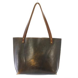 ブラウンブラウン BrownBrown トートバッグ ハンドバッグ レザー ワンカラー 茶 ブラウン /BB メンズ