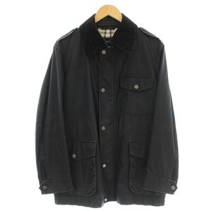 バーバリー ロンドン BURBERRY LONDON ジャケット ブルゾン M 黒 ブラック BBP28-315-28 /☆G メンズ