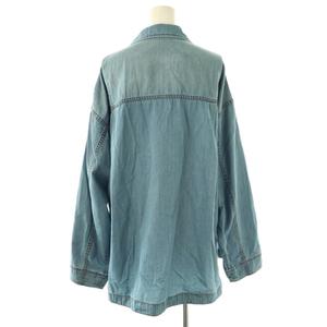 ノーブル NOBLE 25SS 25050240106120 デニムカフタンシャツ チュニック 