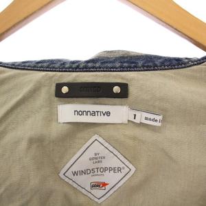 ノンネイティブ nonnative MINEDENIM トラッカー デニムジャケット ジージャン Gジャン 1 紺 NNT-GJK8002-85-012 /KH メンズ