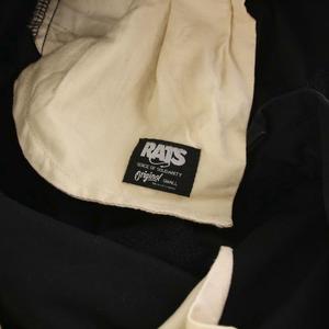 ラッツ RATS CHINO PANTS チノパンツ ストレート S 黒 ブラック 23'RP-0314A /YM メンズ