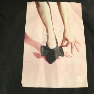 ラブレス LOVELESS Tシャツ 34 黒 ブラック 長袖 ラウンドネック 写真プリント /CX ■OS レディース