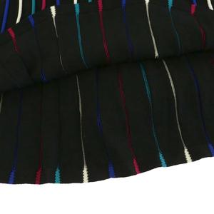 ラブレス LOVELESS ニット ワンピース ロング ノースリーブ ストライプ 34 黒 ブラック マルチカラー 62J39-533-09 /YM レディース