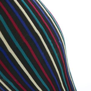 ラブレス LOVELESS ニット ワンピース ロング ノースリーブ ストライプ 34 黒 ブラック マルチカラー 62J39-533-09 /YM レディース