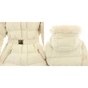 ZARA ベルト付きダウンコート　ホワイト　S ZARA ベルト付きダウンコート ホワイト S ZARA ベルト付きダウンコート