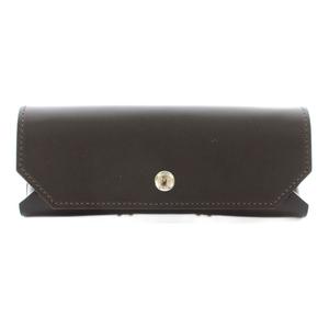 土屋鞄製造所 土屋鞄 ノベルティ 60周年記念 メガネケース ペンケース レザー 茶 ブラウン /KU メンズ レディース