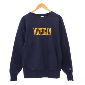 チャンピオン CHAMPION 90s リバースウィーブ トリコタグ スウェット トレーナー 長袖 L ネイビー /KH メンズ