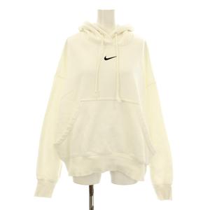 ナイキ NIKE AS W NSW PHNX FLC OOS PO HOOD パーカー フーディ プルオーバー 長袖 ロゴ刺繍 M 白 ホワイト DQ5859-133 /KU レディース