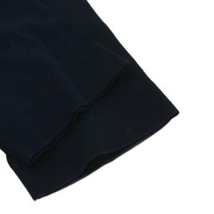 プラダ PRADA カットソー 半袖 バックジップ コットン S 紺 ネイビー /AN33 レディース