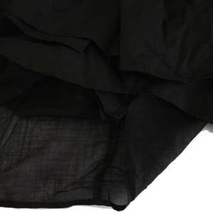 ミズイロインド シアー ロング カーディガン 羽織り リネン混 七分袖 黒 楽天市場】S-3XL フード付 美しく舞う 大人可愛い シアーロング