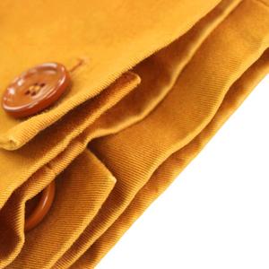 プラダ PRADA テーラードジャケット 2B コットン 40 茶 ブラウン /KU レディース