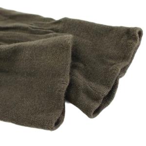 バーバリー BURBERRY ニット セーター 長袖 Vネック ウーツ シルク混 L 茶 ブラウン ITMIR14GAR /KU メンズ