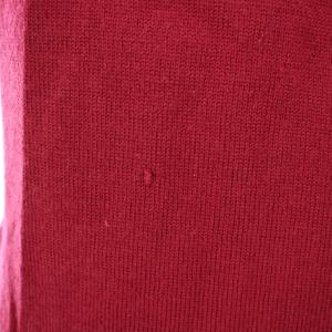 プラダ PRADA アンサンブルニット カーディガン 長袖 半袖 クルーネック 無地 ウール F ボルドー /BB レディース