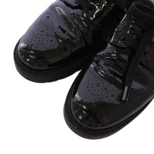 プラダ PRADA ローファー シューズ エナメル 36 黒 /BM レディース