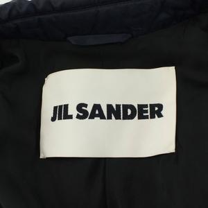 ジルサンダー JIL SANDER テーラードジャケット 中綿 麻 リネン混 34  
