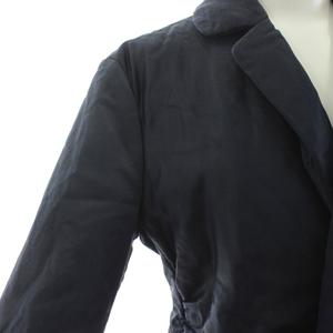 ジルサンダー JIL SANDER テーラードジャケット 中綿 麻 リネン混 34  