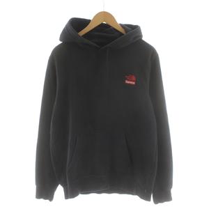 ザノースフェイス THE NORTH FACE × シュプリーム Supreme 19AW パーカー プルオーバー ロゴ バックプリント 自由の女神像 M 黒 ブラック NT619061 /AN30 メンズ