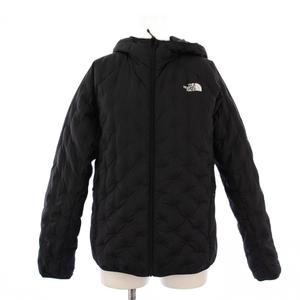 ザノースフェイス THE NORTH FACE Astro Light Hoodie ダウンジャケット ジップアップ フード ナイロン M 黒 NDW92216 /BM レディース
