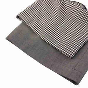 未使用品 エンフォルド ENFOLD モノトーンチェック MIX WIDE PANTS