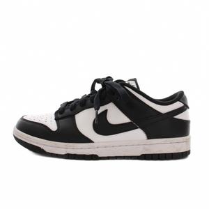 ナイキ NIKE Women's Dunk Low White Black ウィメンズ ダンク ロー ホワイト ブラック スニーカー ローカット シューズ US7 24cm 白 黒 DD1503-101 /YM レディース