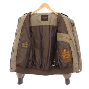 ムーレー MOORER ダウンジャケット ボンバーダウンジャケット アウター 54 ベージュ SOLERI-KM2 /KH メンズ