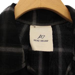 レミレリーフ REMI RELIEF L'Appartement 25SS CHECK 2 WAY SHIRT