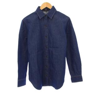 セオリー Theory 25SS RELAXED DENIM BF SHIRT D TS リラックスデニム 