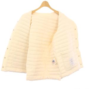 ピレネックス Pyrenex KYOTO PARKA ダウンジャケット ノーカラー アウター 38 アイボリー /KH レディース