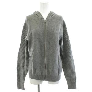 セオリー Theory ニット パーカー ジップアップ ウール S グレー 9303746 /AN63 レディース
