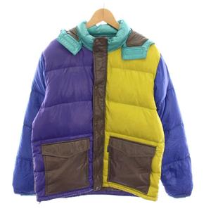 コロンビア Columbia ダウンジャケット フード付き アウター L マルチカラー PM5185 /YM メンズ