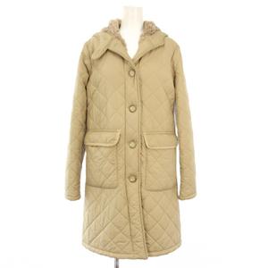 マッキントッシュ MACKINTOSH グランジコート キルティングコート 中綿 裏ボア アウター 36 ベージュ /TK レディース