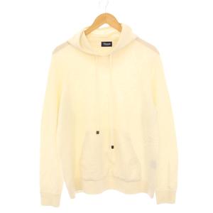 ドルモア DRUMOHR プルオーバーパーカー ニット 長袖 メリノウール 50 白 /KH メンズ