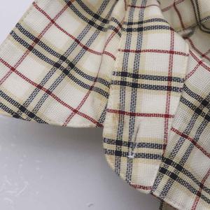 バーバリー BURBERRY シャツ 5 白 マルチカラー チェック柄 レギュラーカラー 長袖 /AU レディース