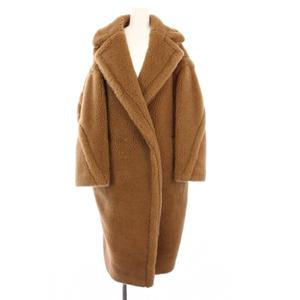マックスマーラ MAX MARA テディベア アイコンコート ダブル ロング アウター S キャメル 101611836 /KH レディース