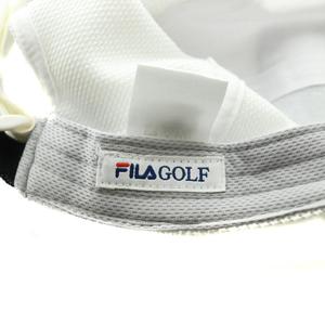 フィラ FILA ゴルフ GOLF キャップ 帽子 白 ホワイト /SS ■OS レディース