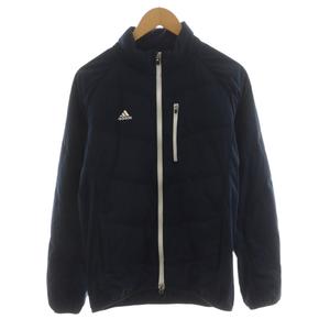 アディダス adidas ダウンジャケット ロゴ ゴルフウェア XG 紺 ネイビー /AN66 メンズ