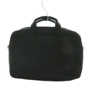 バーバリー BURBERRY ビジネスバッグ ハンド 内側ノバチェック レザー 黒 ブラック /AQ ■OS メンズ