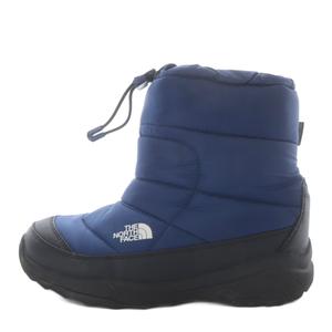 ザノースフェイス THE NORTH FACE キッズ Nuptse Bootie WP ブーツ ショート ウォータープルーフ 22cm ブルー NFJ51780 /YO21 キッズ