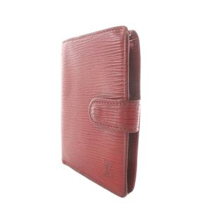 ルイヴィトン LOUIS VUITTON エピ ポルトビエコンパクト 二つ折り財布 小銭入れ 赤 レッド M63557 /AN49 ■OH レディース
