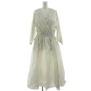 イエナ IENA ルアナ luana POPLIN カシュワンピース ロング 長袖 コットン ベージュ 270401449 /AN28 レディース