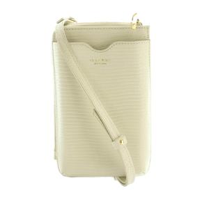 ヴィオラドーロ VIOLA d'ORO スマホショルダーバッグ ポシェット アイボリー /MI レディース